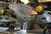 Rumpfspitze, Windschutzaufbau und Triebwerke der Bf 110 F-2 

