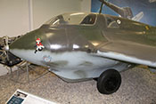 Rumpf der Me 163 B in Ganzmetall-Schalenbauweise
