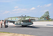 Profilansicht der Messerschmitt Me 262 B-1a
