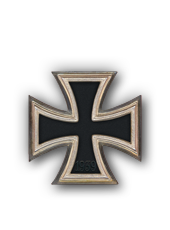 Eiserne Kreuz 1. Klasse (Verleihung nach zehn Luftsiegen)
