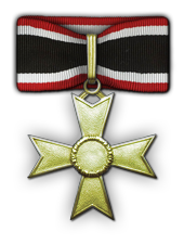 Goldene Ritterkreuz des Kriegsverdienstkreuzes ohne Schwerter
