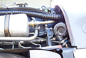 Kühlmitteltank und Dampfluftabscheider des Daimler-Benz DB 605
