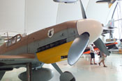 Triebwerkverkleidung und Spinner der Messerschmitt Bf 109 G-2
