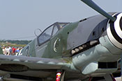 Messerschmitt Bf 109 G-10 'schwarze 2' der Messerschmitt-Stiftung auf der ILA 2006 in Berlin
