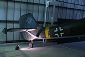 Rumpf und Heck der Junkers Ju 87 mit Höhen- und Seitenleitwerk
