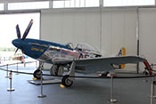 US-amerikanisches Jagdflugzeug North American P-51D Mustang "Little Ite"
