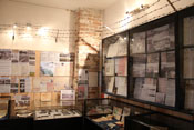 Ausstellungsraum zum Thema Kriegsgefangenschaft
