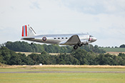 Abheben der Douglas C-53D-DO Dakota LN-WND
