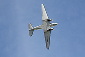Überflug der Douglas DC-3 'Dakota' LN-WND
