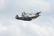 Curtiss-Formation - Hawk-75, P-40C und P-36C
