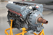 Flugmotor der Spitfire - Rolls Royce Merlin 500-20

