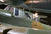 Gepanzertes Cockpit der Ilyushin Il-2m3 'Sturmovik'
