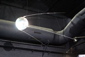 'Sputnik', der erste Satellit aus dem Jahre 1957
