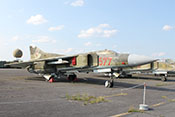 Mehrzweckjagdflugzeug Mikojan-Gurewitsch MiG-23 MF "577" (NATO-Code: Flogger B) 20+02
