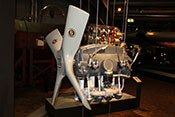 Ausstellungsmodell des 4-Zylinder-Flugmotors Zündapp Z9-092 mit 50PS von 1939
