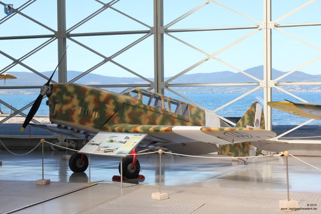 0010_Italienisches_Luftwaffenmuseum_Vigna_di_Valle_Nardi_FN_305_MM52757_Schulflugzeug_1933