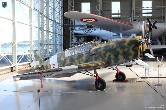 0011_Italienisches_Luftwaffenmuseum_Vigna_di_Valle_Nardi_FN_305_MM52757_Schulflugzeug_1933