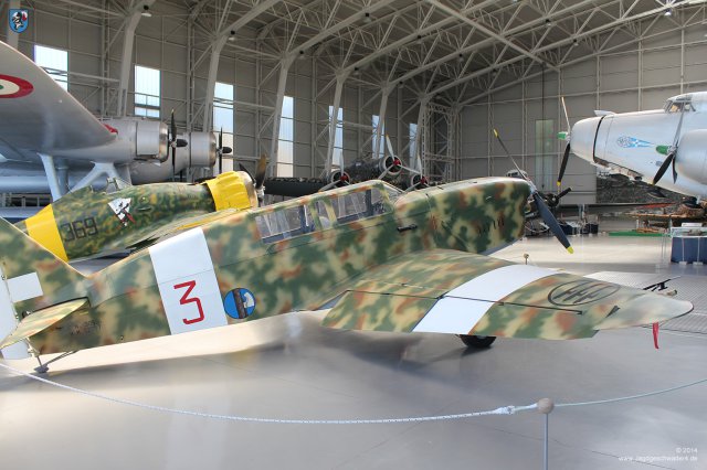 0012_Italienisches_Luftwaffenmuseum_Vigna_di_Valle_Nardi_FN_305_MM52757_Schulflugzeug_1933