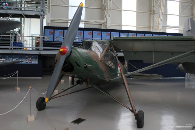 0045_Italienisches_Luftwaffenmuseum_Vigna_di_Valle_Fieseler_Fi_156_Storch_MM12822_STOL