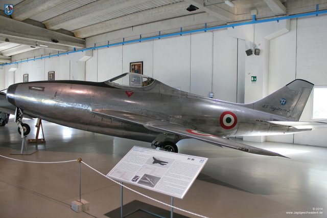0105_Italienisches_Luftwaffenmuseum_Vigna_di_Valle_Aerfer_Sagittario_2_MM561_1956_Prototyp