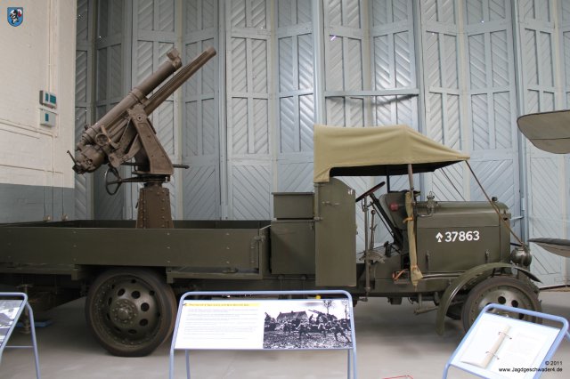 0066_IWM-Museum_Duxford_Thornycroft_J_Type_Lorry_Flugabwehr_Kanone_Flak