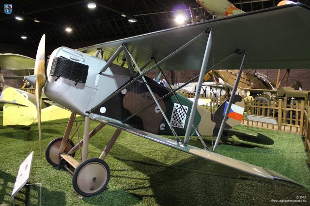 0021_Tschechisches_Luftfahrtmuseum_Prag_Kbely_Aero_A-18_WNr_5_Doppeldecker-Jagdflugzeug_1923