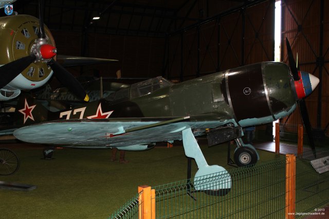 0054_Tschechisches_Luftfahrtmuseum_Prag_Kbely_Lawotschkin_La-7_SN_45210860_77_sowjetisches_Jagdflugzeug_1944