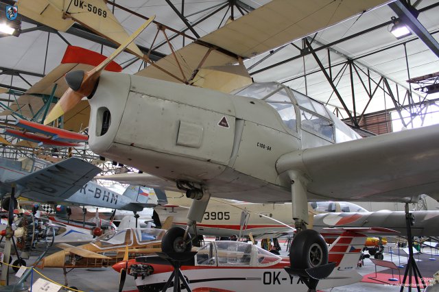 0065_Tschechisches_Luftfahrtmuseum_Prag_Kbely_Zlin_Z-381_Buecker_181_Bestmann_Schul-_Verbindungsflugzeug_1945
