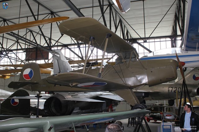0076_Tschechisches_Luftfahrtmuseum_Prag_Kbely_Aero_C-104_SN_227_Buecker_Bue_131D_Jungmann_Schulflugzeug