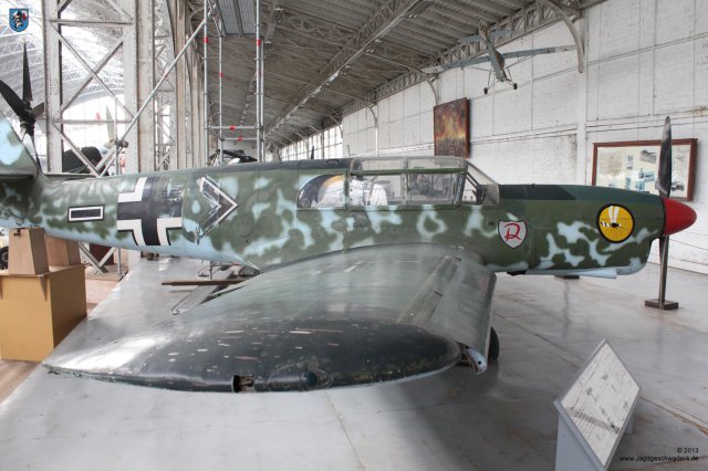 0007_Militaermuseum_Bruessel_Nord_Aviation_1002_Pingouin_2_Bf_108_Taifun
