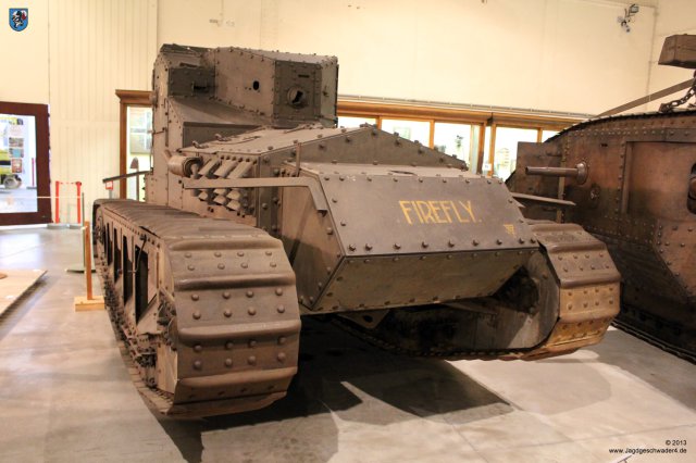 0131_Militaermuseum_Bruessel_Panzer_Mark_A_Whippet_1918