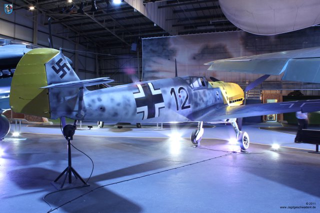 0019_RAF-Museum_Heandon_Messerschmitt_Bf109_E-4_Schwarze_12_WNr_4101